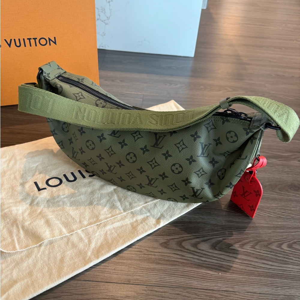 Rare Brand New Louis Vuitton Hamac Monogram Green - Picture 4 of 12